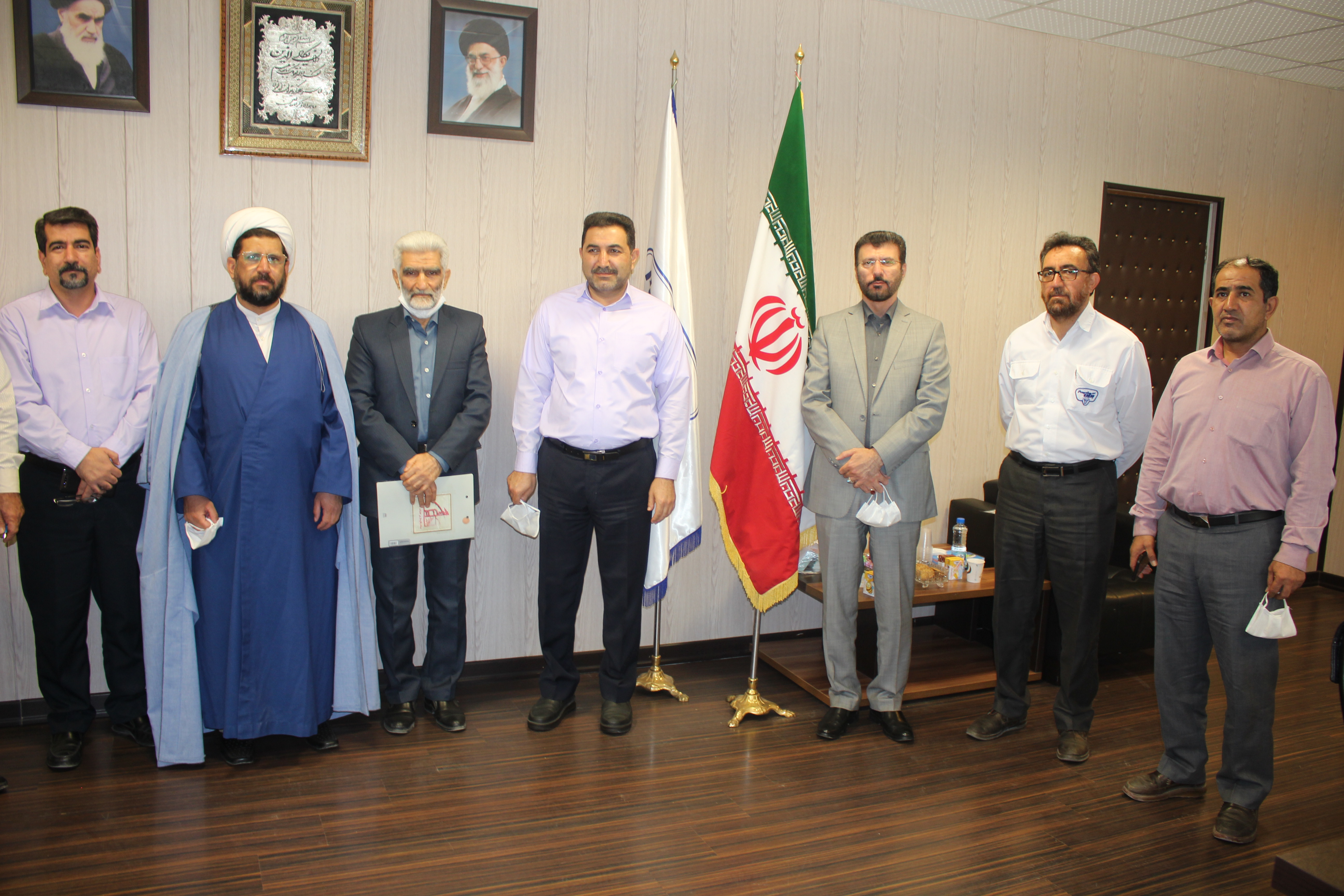 جلسه با مدیر عامل محترم کارخانه شیر پگاه استان لرستان