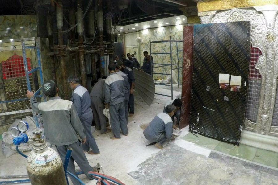 قریب ۱۹۰ پروژه توسعه و بازسازی عتبات اجرا شده است